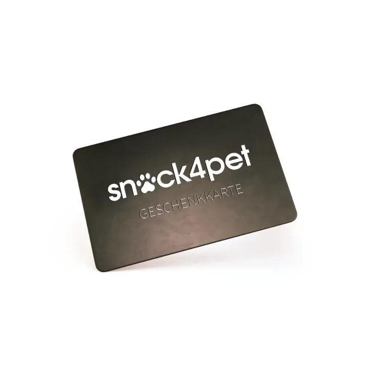 LAST MINUTE Geschenk - Geschenkgutschein für Snacks für Hunde!